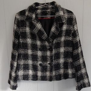 East 5th Tweed Plaid Jacket